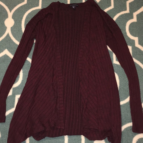 American Eagle Outfitters Sweaters - Maroon American Eagle Cardigan